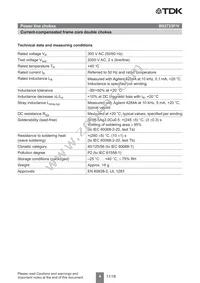 B82733F2901B001 Datasheet Page 4