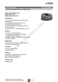 B82747S4183N021 Datasheet Page 2