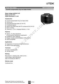 B82747S4423N020 Datasheet Page 2