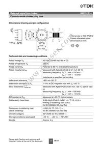 B82791G0014A017 Datasheet Page 3