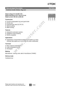 B82796C2225N265 Datasheet Page 3