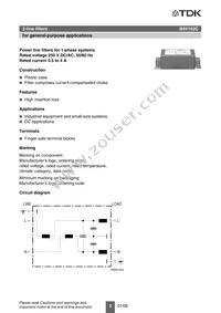 B84102C20 Datasheet Page 3