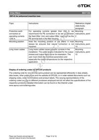 B84112G0000B110 Datasheet Page 15