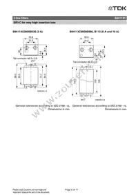 B84113C0000A030 Datasheet Page 5