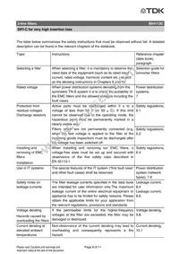 B84113C0000A030 Datasheet Page 8