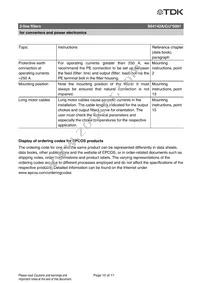 B84142J1600S081 Datasheet Page 15