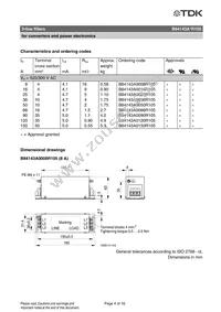 B84143A0120R105 Datasheet Page 4