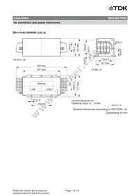 B84144A0050R000 Datasheet Page 7