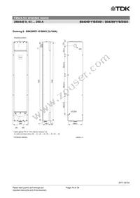 B84299D1630B3 Datasheet Page 16