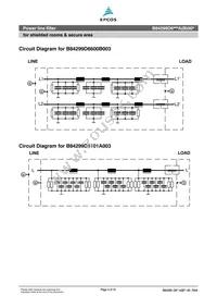 B84299D6101A003 Datasheet Page 4