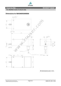 B84299D6101A003 Datasheet Page 6