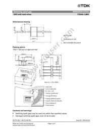 B88069X0410T502 Datasheet Page 4