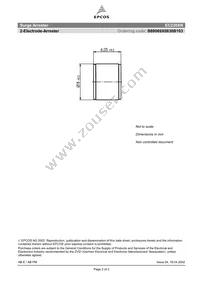 B88069X0830B103 Datasheet Page 2