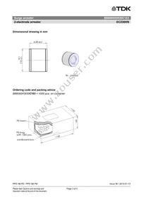 B88069X0830C103 Datasheet Page 3