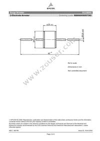 B88069X0850T502 Datasheet Page 2