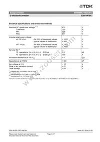 B88069X1193T303 Datasheet Page 3