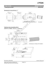 B88069X1193T303 Datasheet Page 5