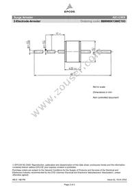 B88069X1360C103 Datasheet Page 2