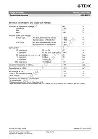 B88069X1673T602 Datasheet Page 3