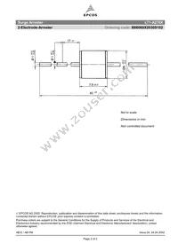 B88069X2030S102 Datasheet Page 2