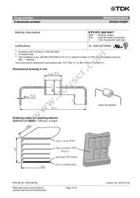 B88069X2083B252 Datasheet Page 3