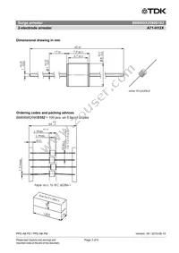 B88069X2090S102 Datasheet Page 3