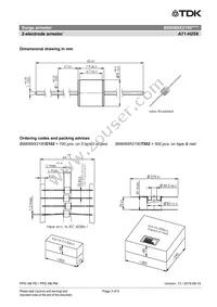 B88069X2190T502 Datasheet Page 3