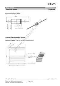 B88069X2203B502 Datasheet Page 3