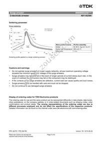 B88069X2250S102 Datasheet Page 4