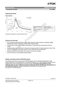 B88069X2261B252 Datasheet Page 4