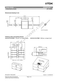 B88069X2590S102 Datasheet Page 3