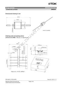 B88069X2593T502 Datasheet Page 3