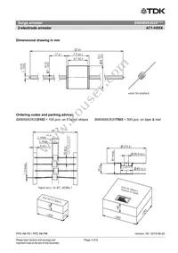 B88069X2620S102 Datasheet Page 3