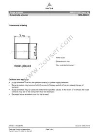 B88069X2631C253 Datasheet Page 3