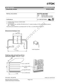 B88069X2633B252 Datasheet Page 3