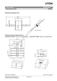 B88069X2641S102 Datasheet Page 3