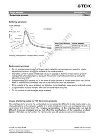 B88069X2641S102 Datasheet Page 4