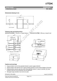 B88069X2830S102 Datasheet Page 3