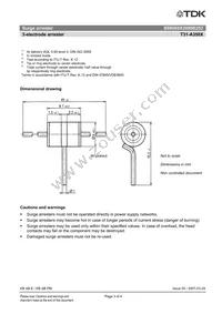 B88069X3090B252 Datasheet Page 3