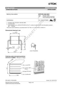 B88069X3263B252 Datasheet Page 3