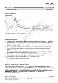 B88069X3771B502 Datasheet Page 5