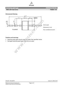 B88069X3790T502 Datasheet Page 4