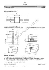 B88069X380S102 Datasheet Page 3