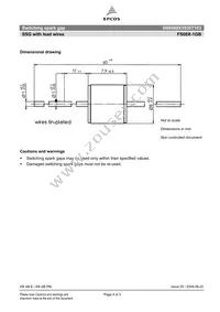 B88069X3930T103 Datasheet Page 4