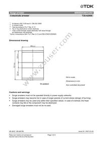 B88069X3951C253 Datasheet Page 3