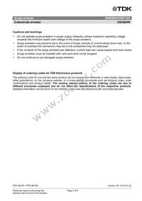 B88069X4190T103 Datasheet Page 4