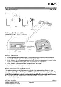 B88069X4220C101 Datasheet Page 3