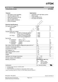 B88069X4301T502 Datasheet Page 2