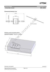 B88069X4530C102 Datasheet Page 3