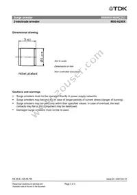 B88069X4600C253 Datasheet Page 3